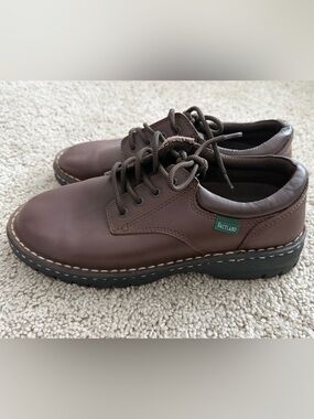 Eastland Plainview Brown Leather Oxford Shoes Men’s Size 6.5